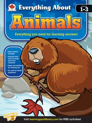 cover image of Animals, Grades 1 - 3